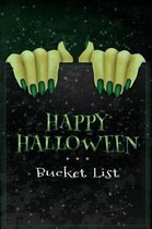 Happy Halloween Bucket List