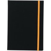 GOLDBUCH GOL-65835 Linum A4 gastenboek 22/30 cm notitieboek zwart als receptieboek