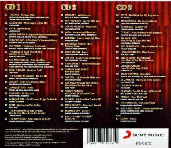 Onzeker Discrepantie bedelaar Musical Top 50, Various | CD (album) | Muziek | bol.com