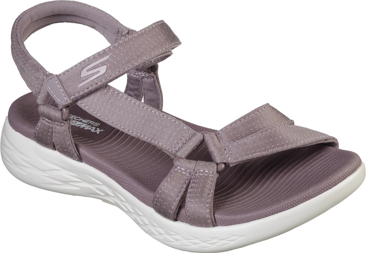 Skechers On-The-Go 600 Brilliancy Sandalen Vrouwen Light 41 Twilight Mauve