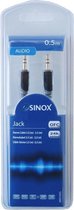 Sinox 2m 3.5mm audio kabel 5 m Grijs