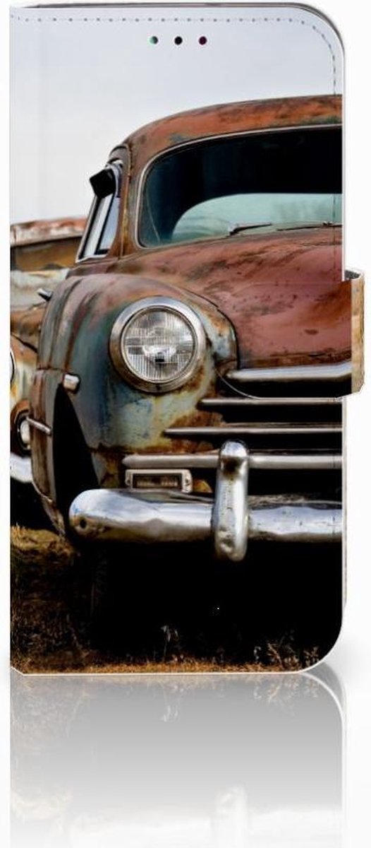 Samsung Galaxy A40 Telefoonhoesje met foto Vintage Auto