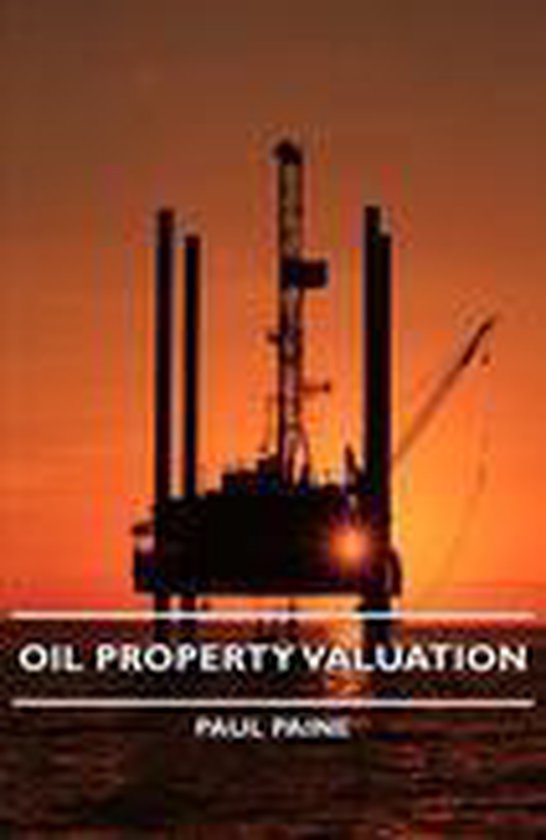 Oil Property Valuation - cover
