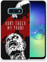 Geschikt voor Samsung Galaxy S10e TPU Hoesje Design Zombie Blood
