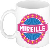 Mireille naam koffie mok / beker 300 ml  - namen mokken