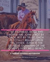 A Horse Lovers Notebook
