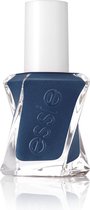 Essie gel couture - 390 surrounded by studs - blauw - glanzende nagellak met gel effect - 13,5 ml