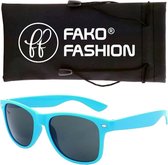 Fako Fashion® - Heren Zonnebril - Dames Zonnebril - Classic - Lichtblauw
