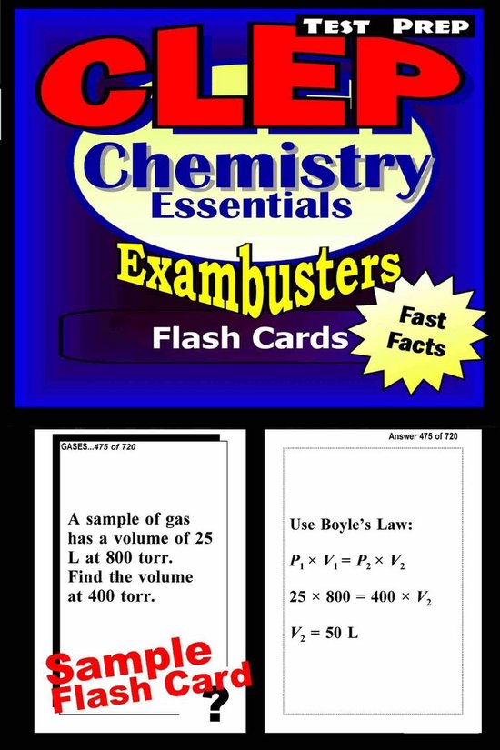 Exambusters CLEP - CLEP Chemistry Test Prep Review--Exambust ... - cover