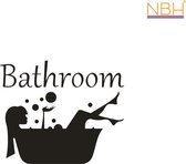 Badkamer- Bathroom sticker