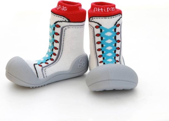 Aan glas Valkuilen Attipas babyschoentjes New Sneakers rood Maat: 19 (10,8 cm) | bol.com
