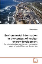 Environmental information in the context of nuclear energy development