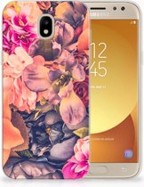 Geschikt voor Samsung Galaxy J5 2017 TPU Hoesje Design Bosje Bloemen