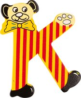 small foot - Wooden Letter Bear K