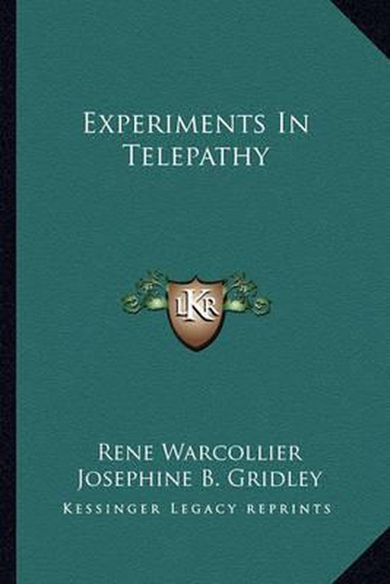 experiments in telepathy