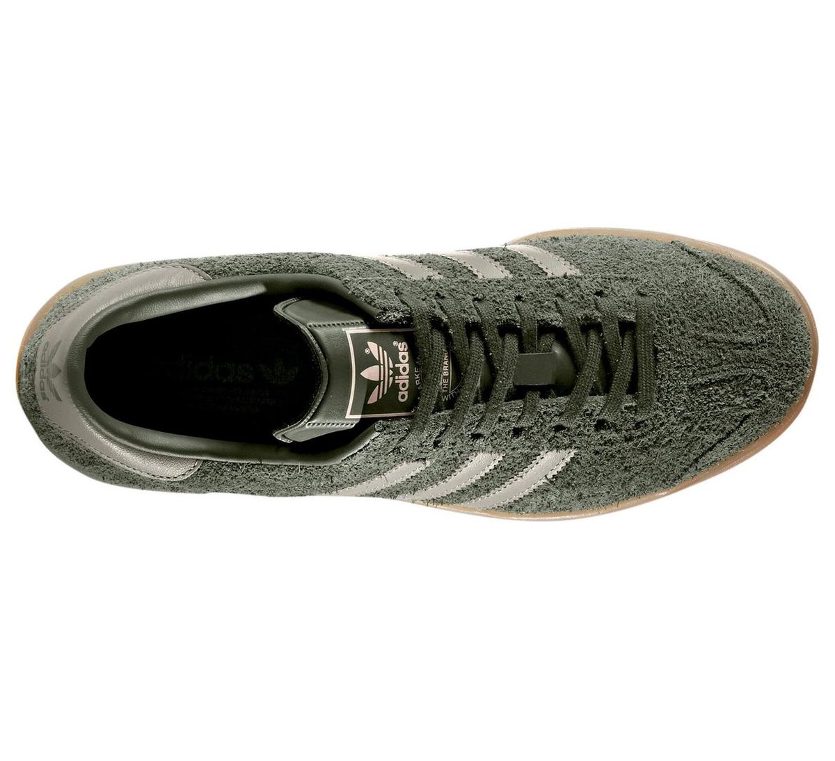 bol.com | adidas Hamburg W Sneakers - Maat 45 1/3 - Mannen - groen
