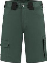 EM Workwear Bermuda Korte Werkbroek kat/pol Flessengroen - Maat 60