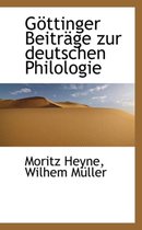 Gottinger Beitrage Zur Deutschen Philologie