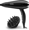 BaByliss Turbo Smooth 2200 Fohn D572DE - Ionische Anti-Pluis - Föhn met diffuser (15mm) - 2200 Watt - Haardroger - Coolshot