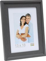 Deknudt Frames Fotokader grijs met opstaand randje, schilderlook fotomaat 24x30 cm