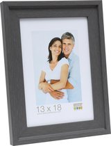 Deknudt Frames Fotokader grijs met opstaand randje, schilderlook fotomaat 50x70 cm