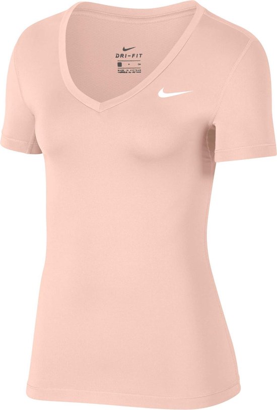 Nike Victory Sportshirt - Maat L - Vrouwen - licht roze | bol.com