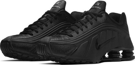 bol.com | Nike Shox R4 Sneakers - Maat 43 - Mannen - zwart