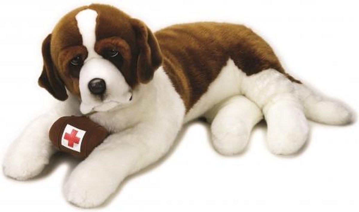 Grote Sint Bernard honden knuffel 95 cm. | bol.com