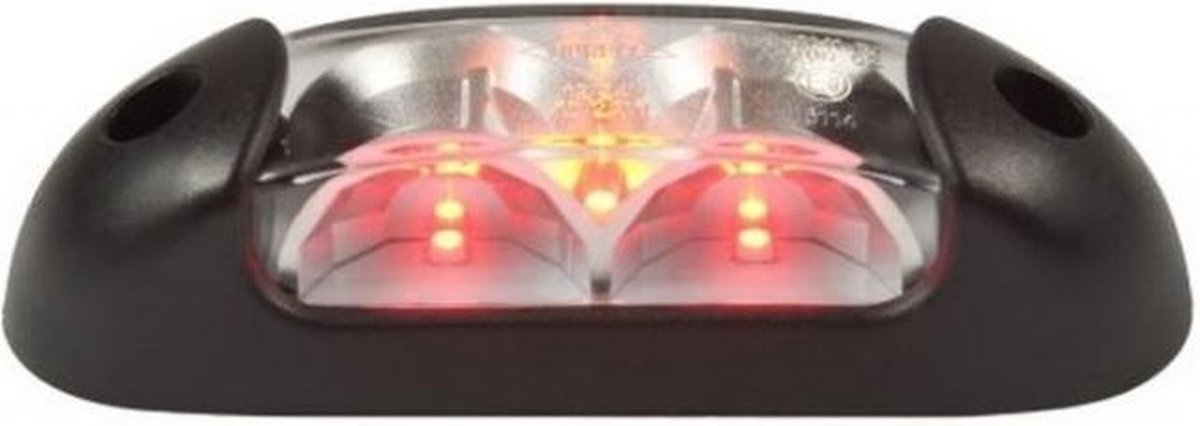 Zijmarkeringslichten - rood / wit / oranje 180° - aanhanger / trailer