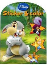 Disney sticker & color boek