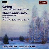 Grieg, Rachmaninov: Cello Sonatas / Tim Gill, Fali Pavri