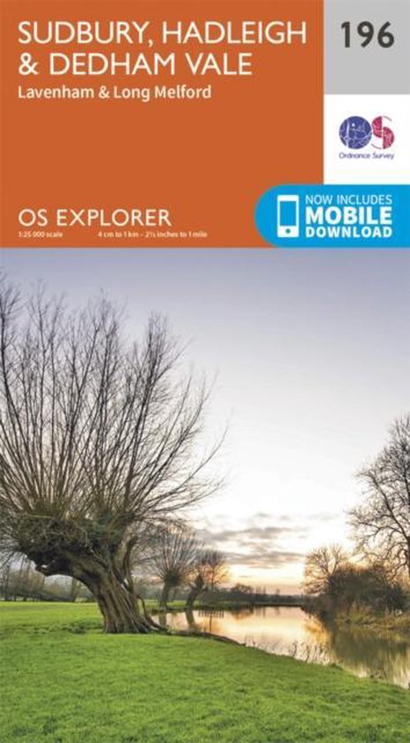 EXP 196 Sudbury Hadleigh & Dedham Vale - cover