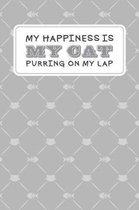 My Happiness Is My Cat Purring On My Lap