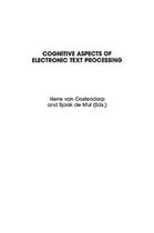 Cognitive Aspects of Electronic Text Processing