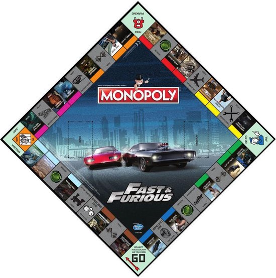Thumbnail van een extra afbeelding van het spel Monopoly Fast & Furious - Engelstalig Bordspel
