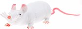 Johntoy Rat Animal World 30 Cm Wit