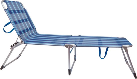 puree Verleiden Trillen Abbey Camp Ligbed/Stretcher - Hoog - Kobalt/Blauw/Wit | bol.com