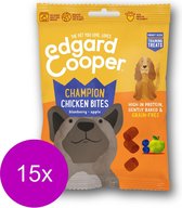 Edgard & Cooper Kip Bites - Hondensnack - 15 x 50g