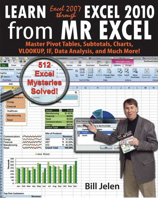 Learn Excel 2007 through Excel 2010 From MrExcel - cover