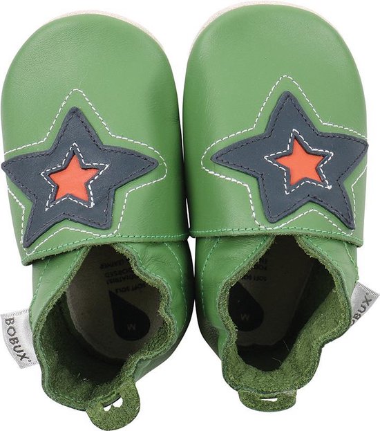babyslofjes Astro ster groen Maat: S (112 cm)