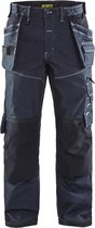 Blaklader Werkbroek Denim Stretch X1900 - Marineblauw/Zwart - D104