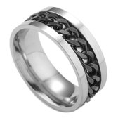 Montebello Ring Arie Black - 316L Staal - Kabel - 8mm - Maat 67-21.3mm
