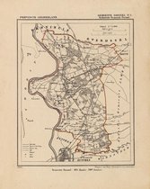 Historische kaart, plattegrond van gemeente Gorssel ( Gorssel) in Gelderland uit 1867 door Kuyper van Kaartcadeau.com