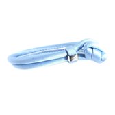 Blue Mist zijden signatuur damesarmband (20,5 cm)