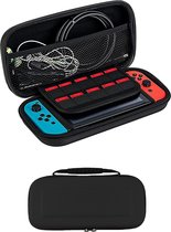 Hoes Geschikt voor Nintendo Switch Case Hard Cover Bescherm Hoesje - Case Geschikt voor Nintendo Switch Hoes - Wit