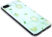 Meloen hoesje siliconen Geschikt voor iPhone 8 Plus / 7 Plus