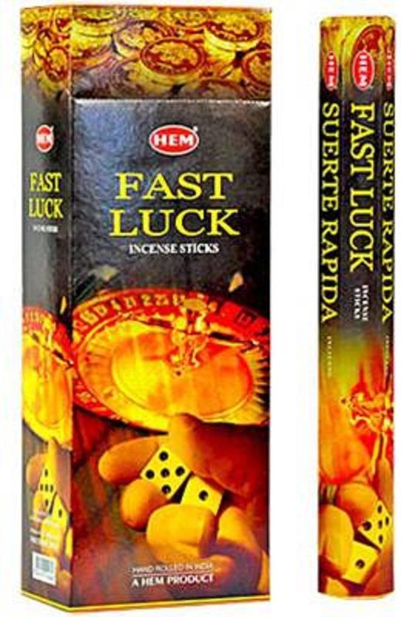 HEM Wierook Fast Luck (6 pakjes)