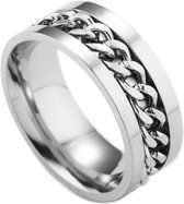 Montebello Ring Arie Z - 316L Staal - Kabel - 8mm - Maat 63-20mm