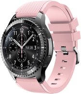 KELERINO. Siliconen bandje - Samsung Galaxy Watch (46mm)/Gear S3 - Roze