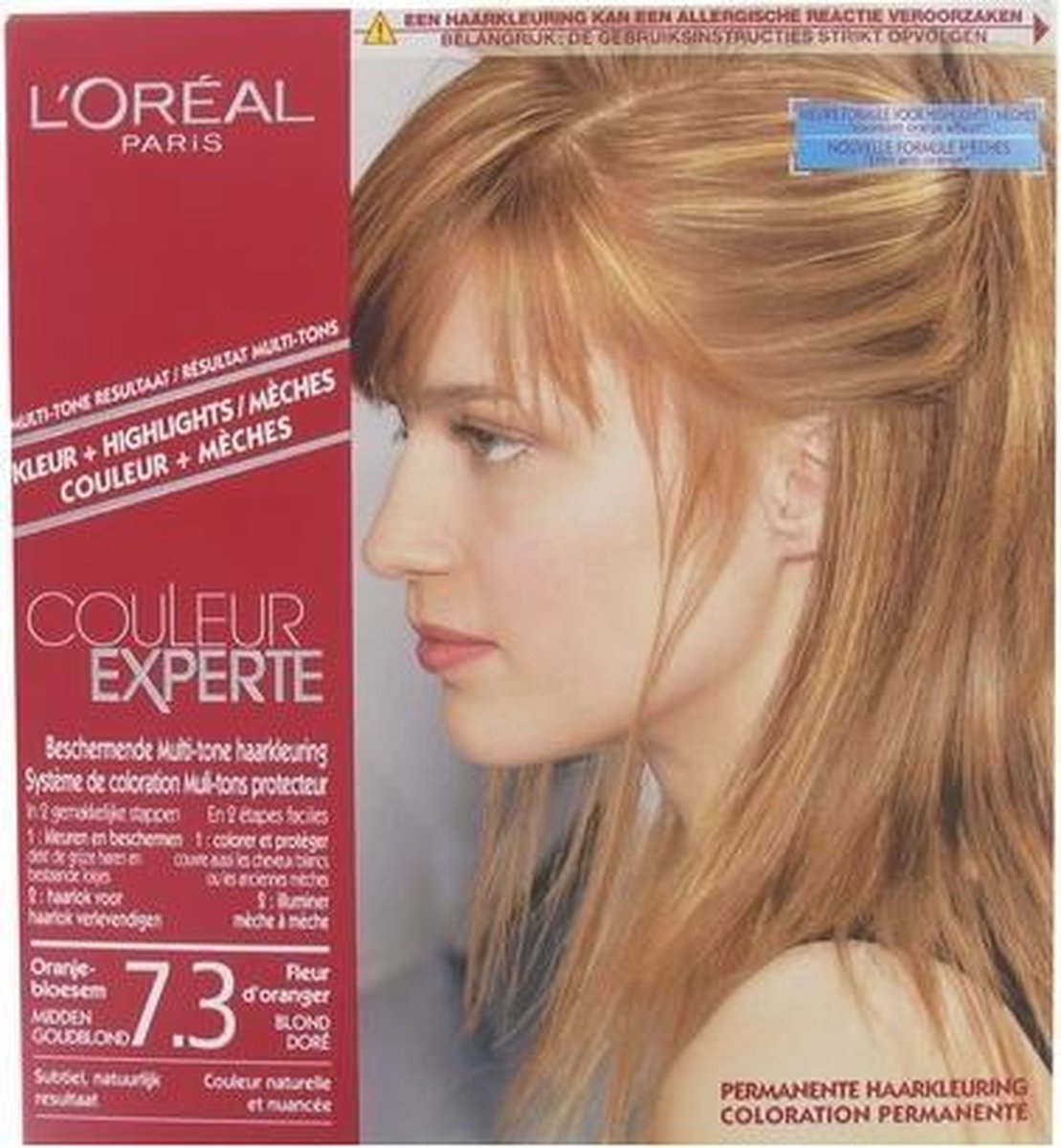 Voorwaarden Beperken koppeling L'Oreal Couleur Experte Haarverf - Midden Goudblond nr. 7.3 | bol.com
